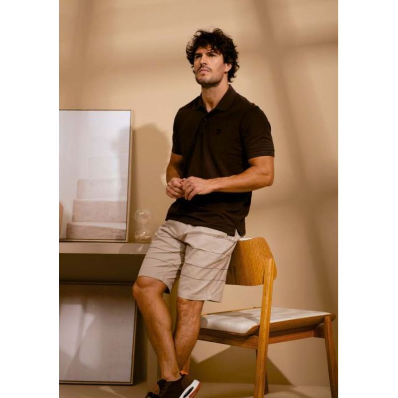 Camisa Polo Basica Piquet Premium Mista Plus Size