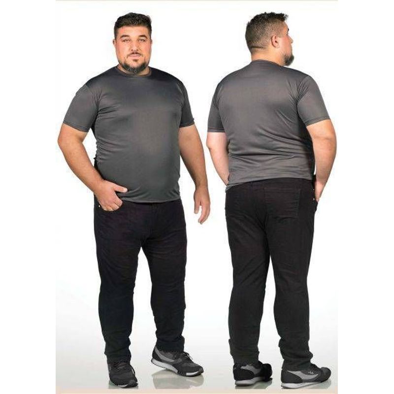 Calça de Sarja Bolso Tradicional Plus Size 6163901 - Imagem 2