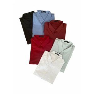 Camisa Manga Longa Tradicional Basica Misto Plus Size 22058