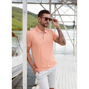 Camisa Polo Basica Regular 100% Algodão Premium Plus Size